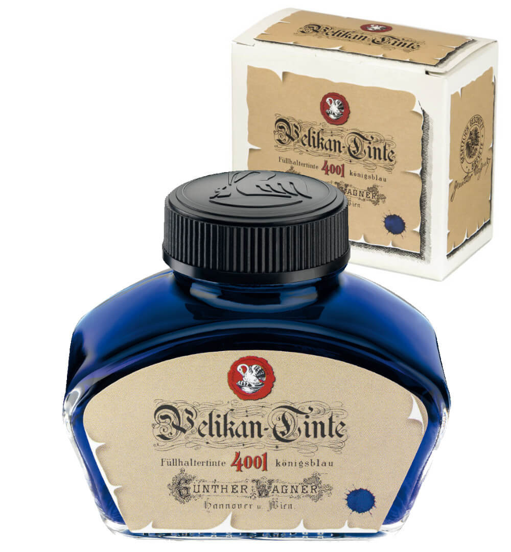 Pelikan Atrament 4001 62,5ML NIEBIESKI - ROYAL BLUE HISTORIC 340299