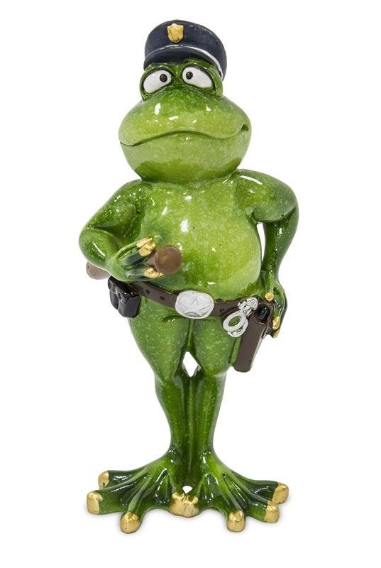 Figurka ART-POL Żaba policjant, 20x9x9 cm