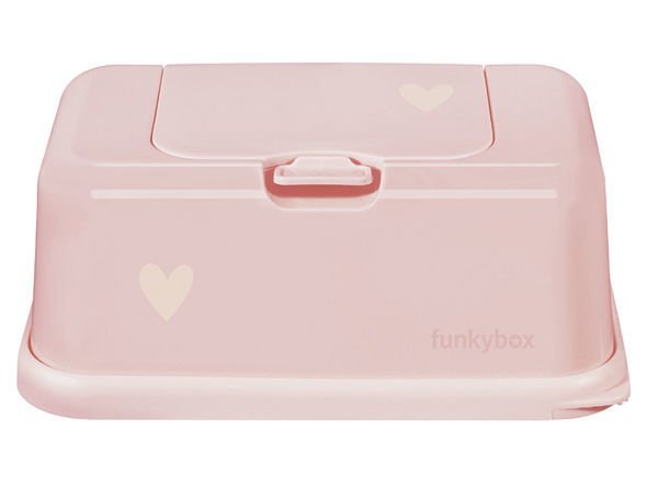 Funkybox Pojemnik na chusteczki Pink little heart FUNKYBOX 1342-0