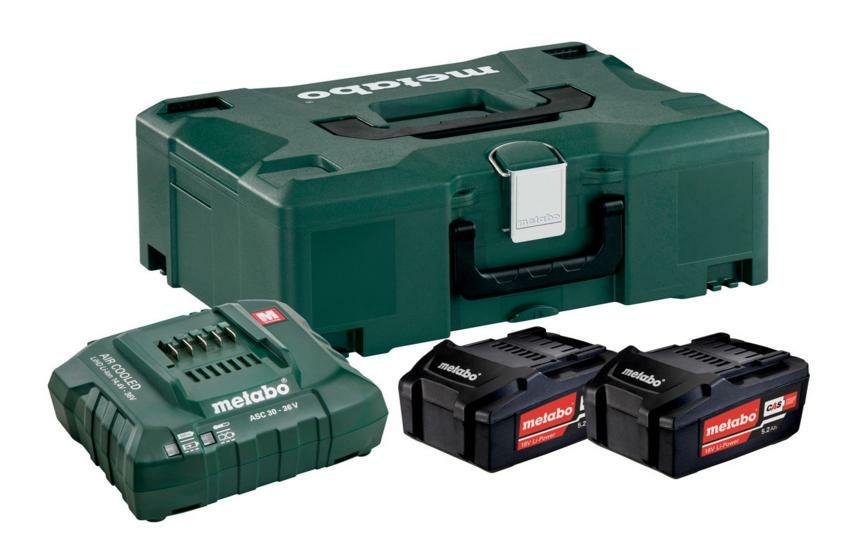 Metabo Basis-Set 2 x 5.2Ah 685065000 685065000 (685065000 / 4007430268860)