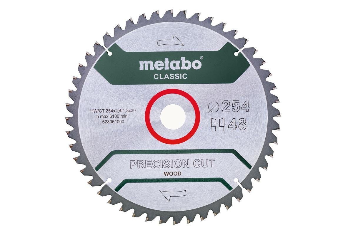 Metabo Piła Tarczowa Hw/Ct 254X30X48Z