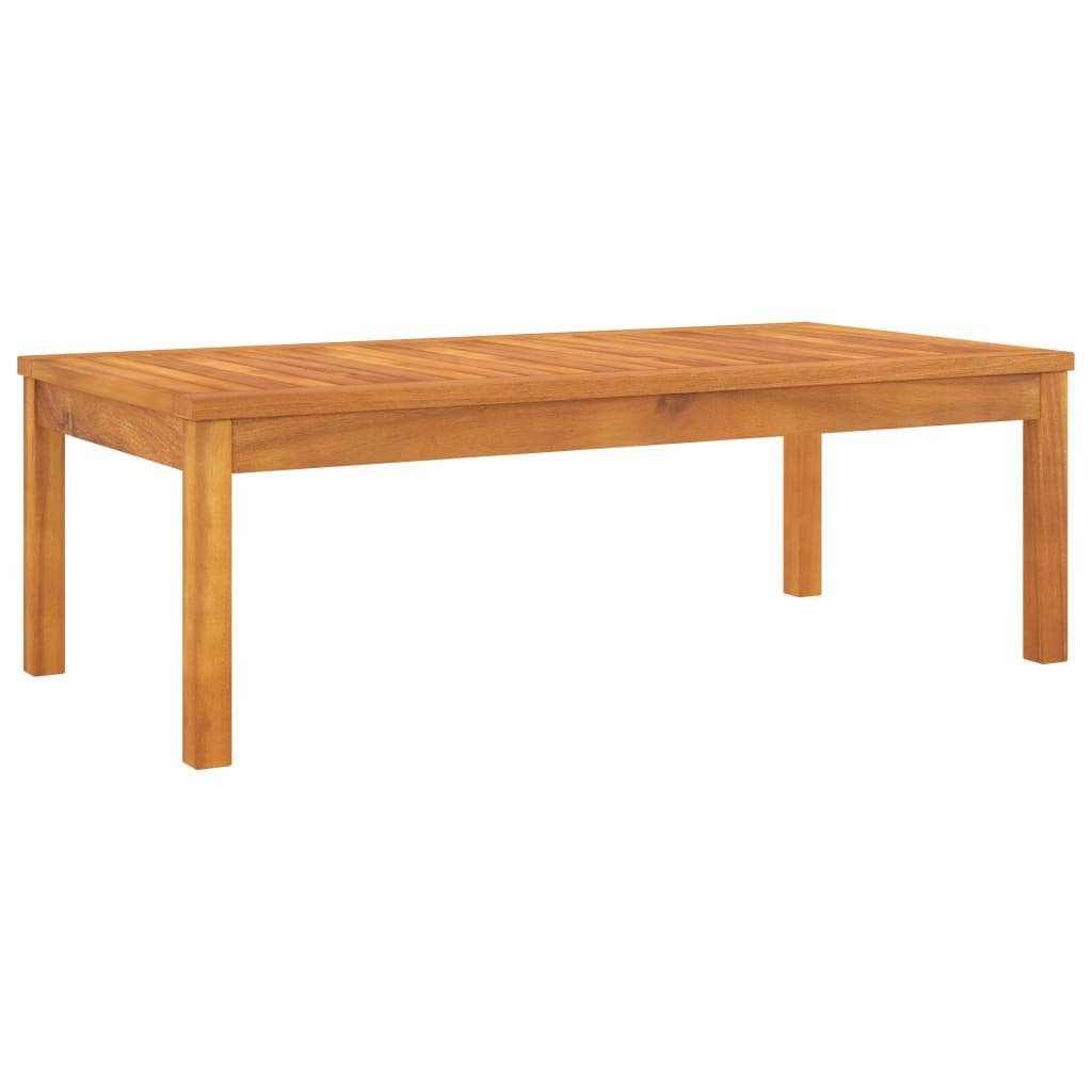 vidaXL Stolik kawowy, 100 x 50 x 33 cm, lite drewno akacjowe