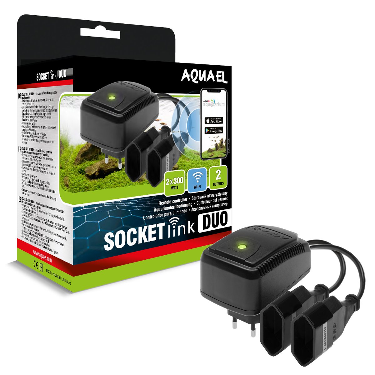AQUAEL Sterownik czasowy Socket Link Duo