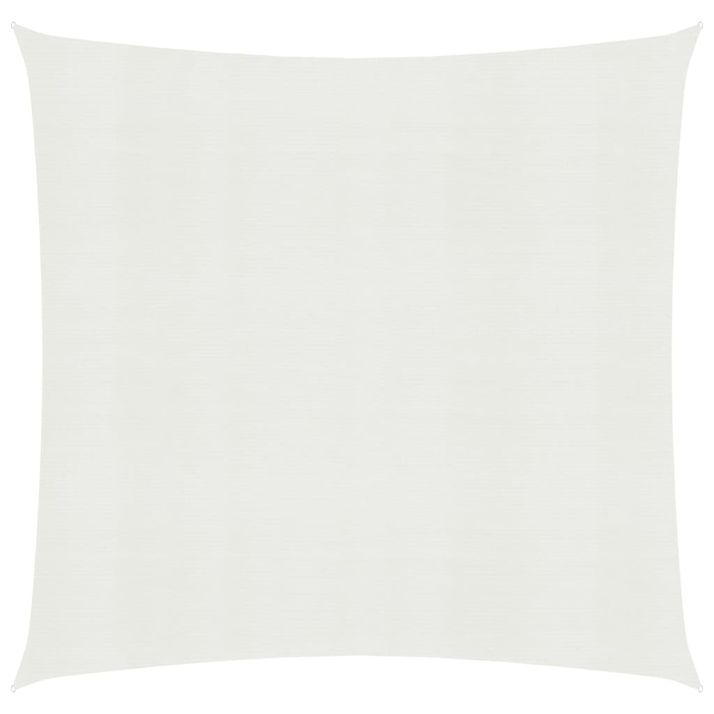 vidaXL Żagiel przeciwsłoneczny, 160 g/m, biały, 5x5 m, HDPE vidaXL