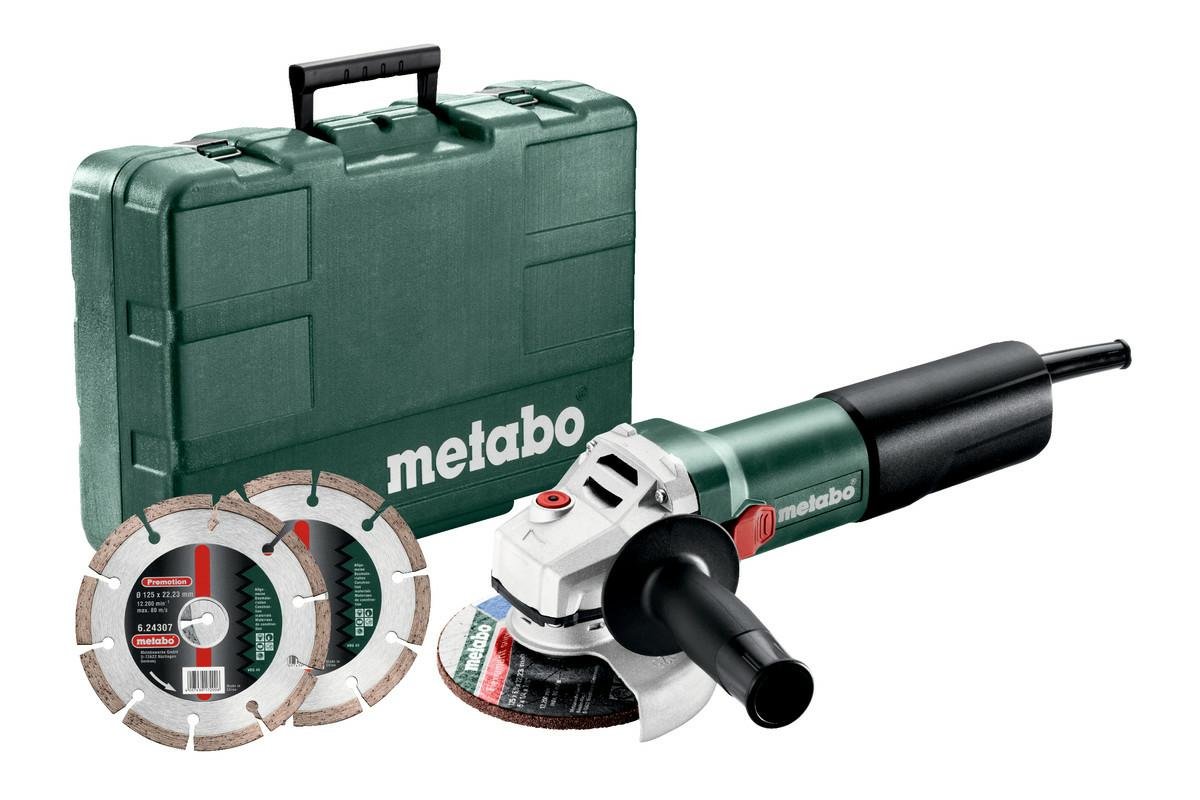 Metabo WQ 1100-125 Set W Walizce (610035510)