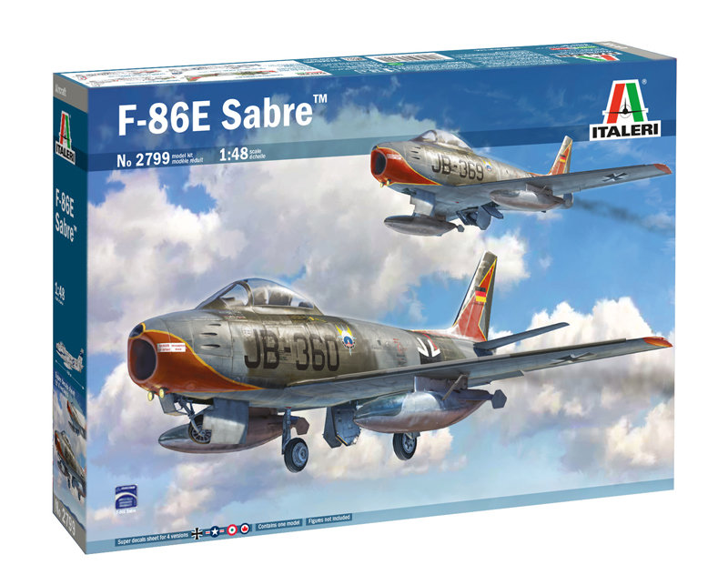 Italeri Niemiecki myśliwiec F-86E Sabre 2799