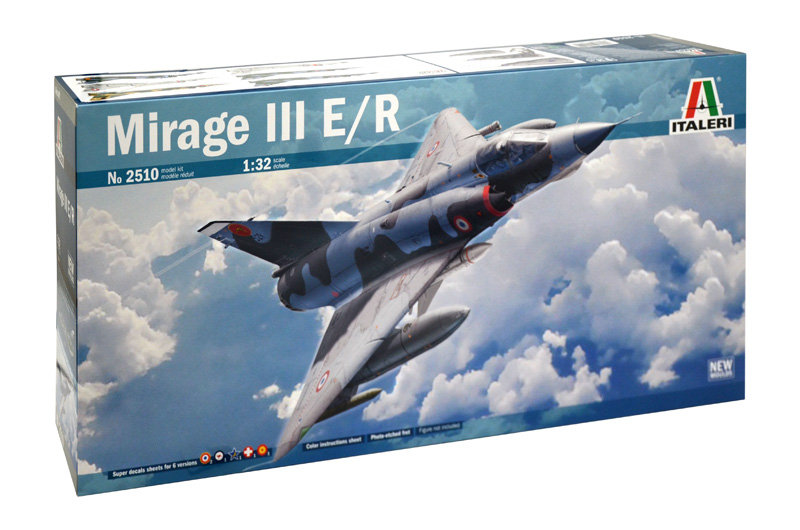 Italeri Samolot myśliwski Dassault Mirage III E/r 2510