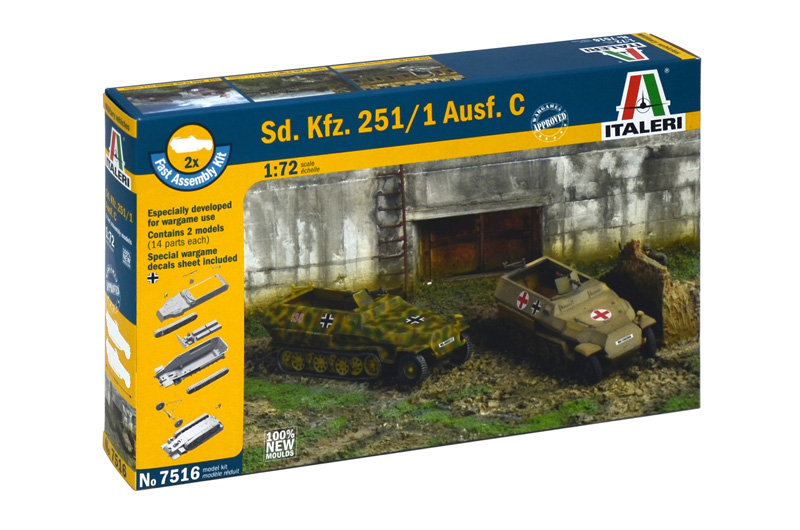 Italeri Sd.Kfz.2511 Ausf.D 7516