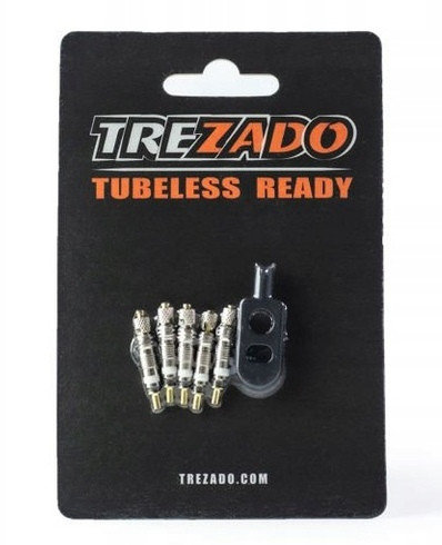 TREZADO Wymienny wkład zaworu presta TUBELESS zestaw 5 szt Unisex