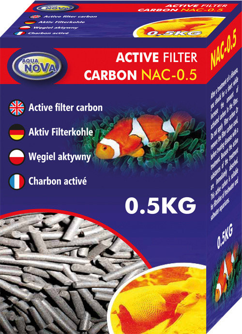 Aqua Nova Wkład Do Filtra - Węgiel Aktywowany 0,5Kg