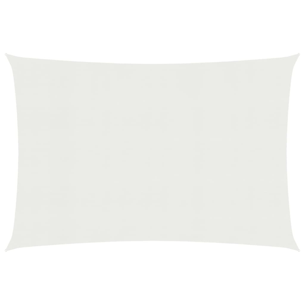 vidaXL Żagiel przeciwsłoneczny, 160 g/m, biały, 2x5 m, HDPE vidaXL