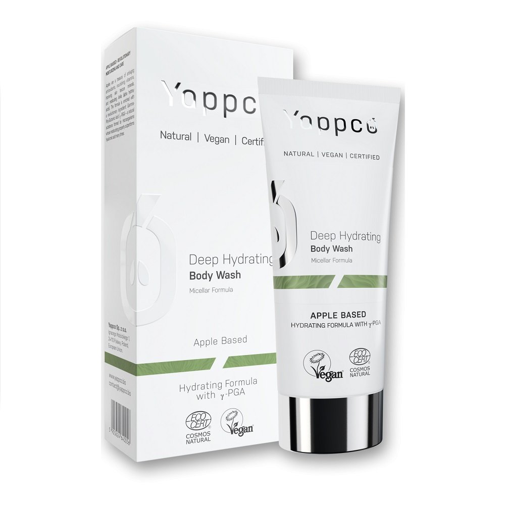 Yappco Yappco, Żel pod prysznic formuła micelarna, głęboko nawilżający, 200ml 5903624640056