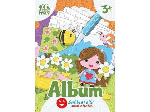 Sabbiarelli Sabbiarelli  -  Album do Kolorowania Magicznym Piaskiem, Pory Roku, 3l+