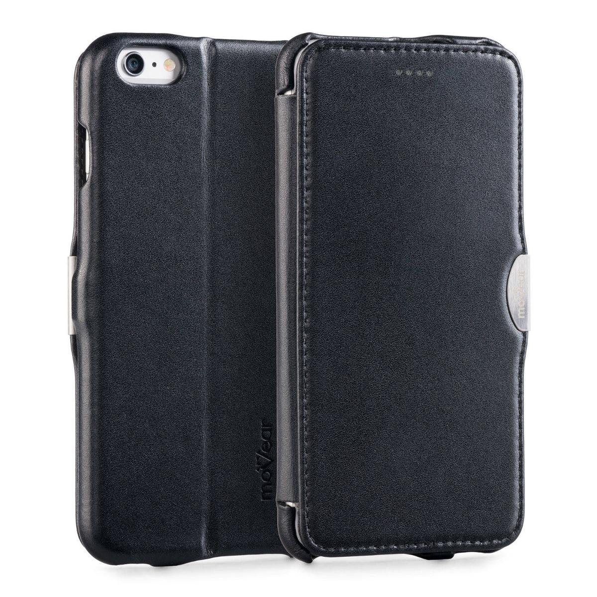 moVear flipSide C - Skórzane etui do Apple iPhone 6 Plus / 6s Plus (5.5