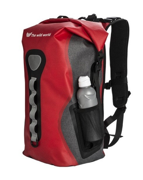Roswheel Plecak Rowerowy 22L Wodoodporny Czerwony Wild Way Yt-029