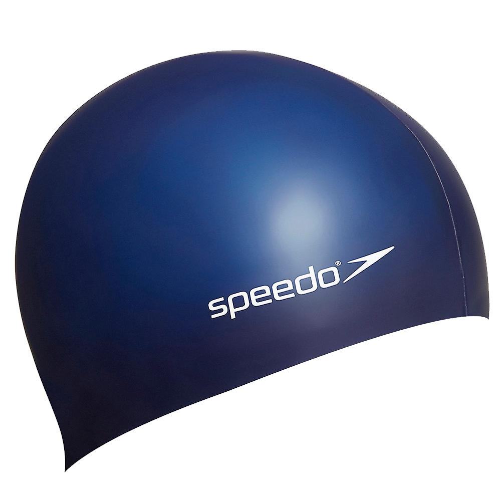 Speedo czepek pływacki, męski, materiał silikon, ściśle przylegający, niebieski, jeden rozmiar 5039247289171