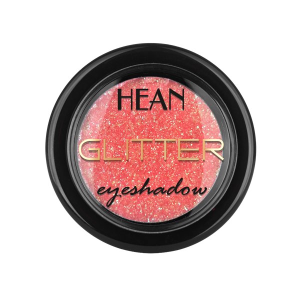 HEAN Glitter Eyeshadow - Diamentowy cień do powiek z bazą 2w1 - FLAMINGO