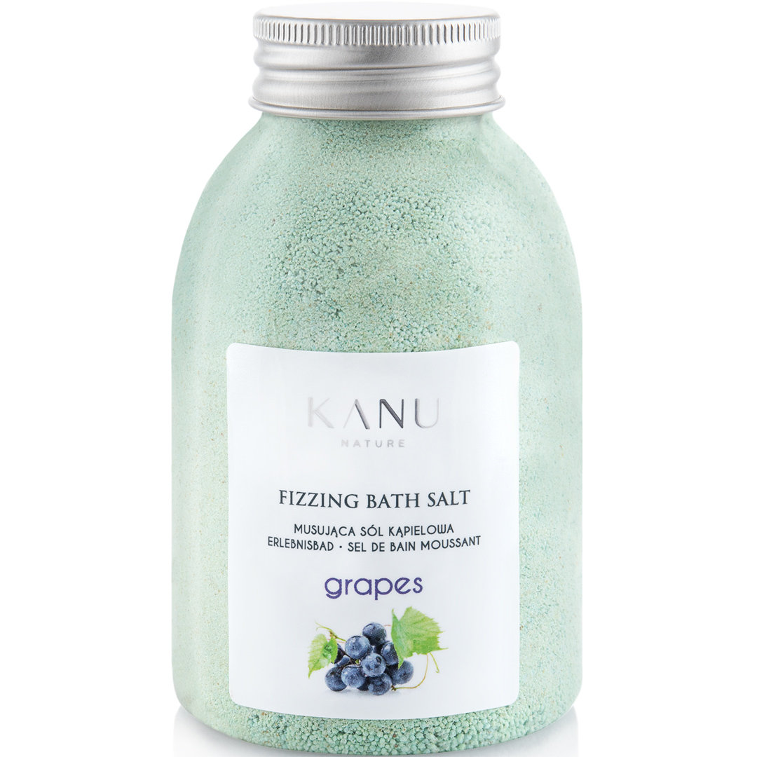 Kanu Nature Nature Fizzing Grapes Sól do kąpieli 250g