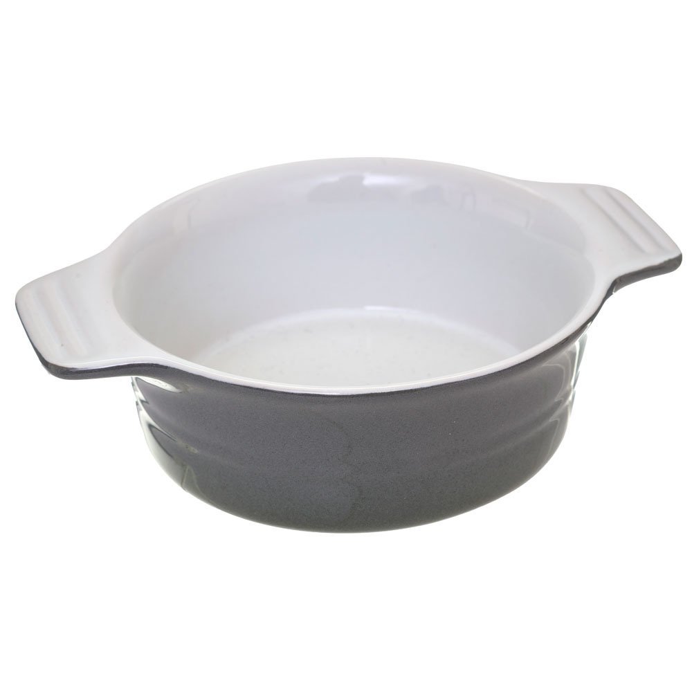 Naczynie ceramiczne SECRET DE GOURMET, szare, 17x5 cm