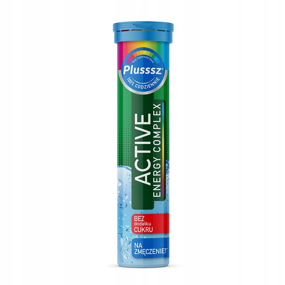 Suplement diety, PLUSSSZ Active Energy Complex Yerba mate B6 20szt