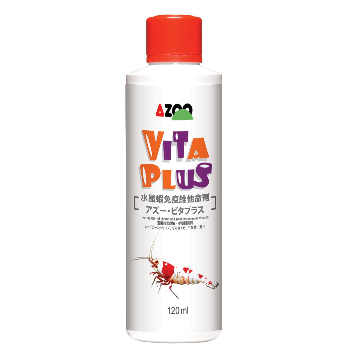 Azoo Vita Plus 120 ml - minerały dla krewetek