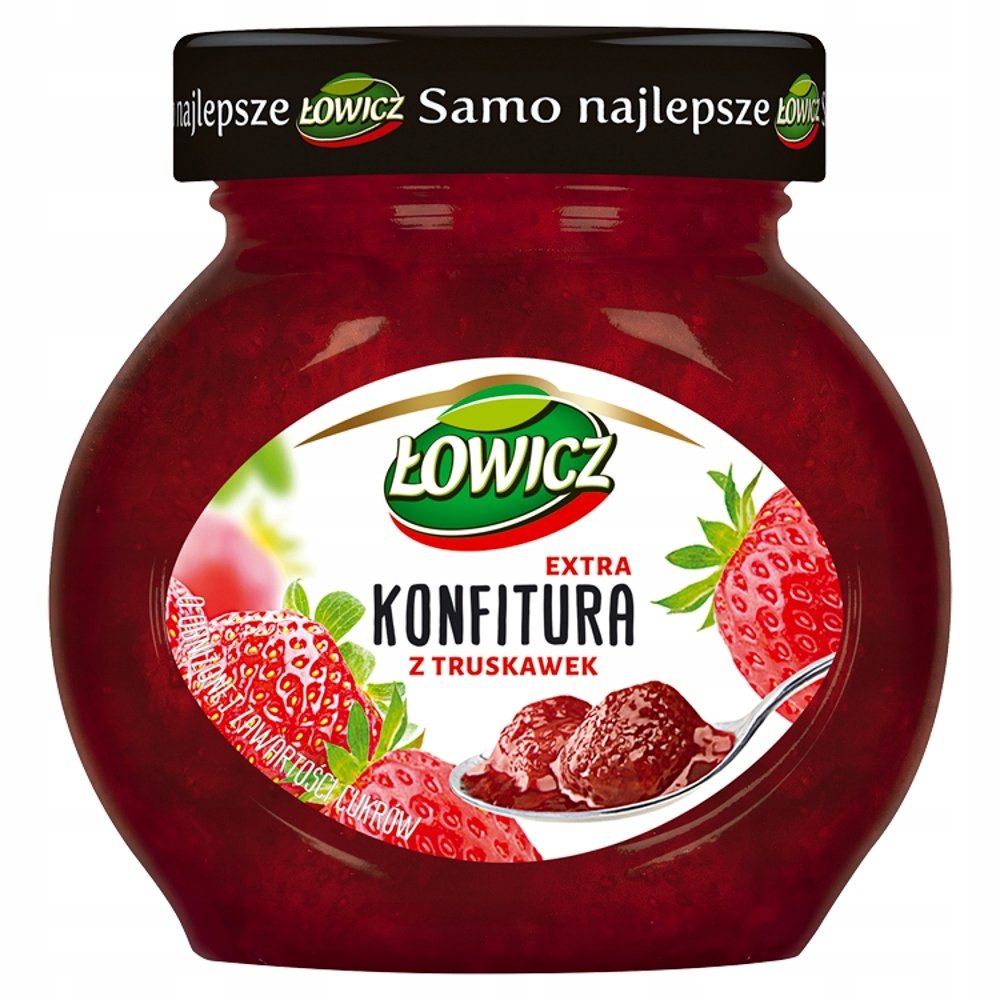 Łowicz Konfitura z truskawek 240 g