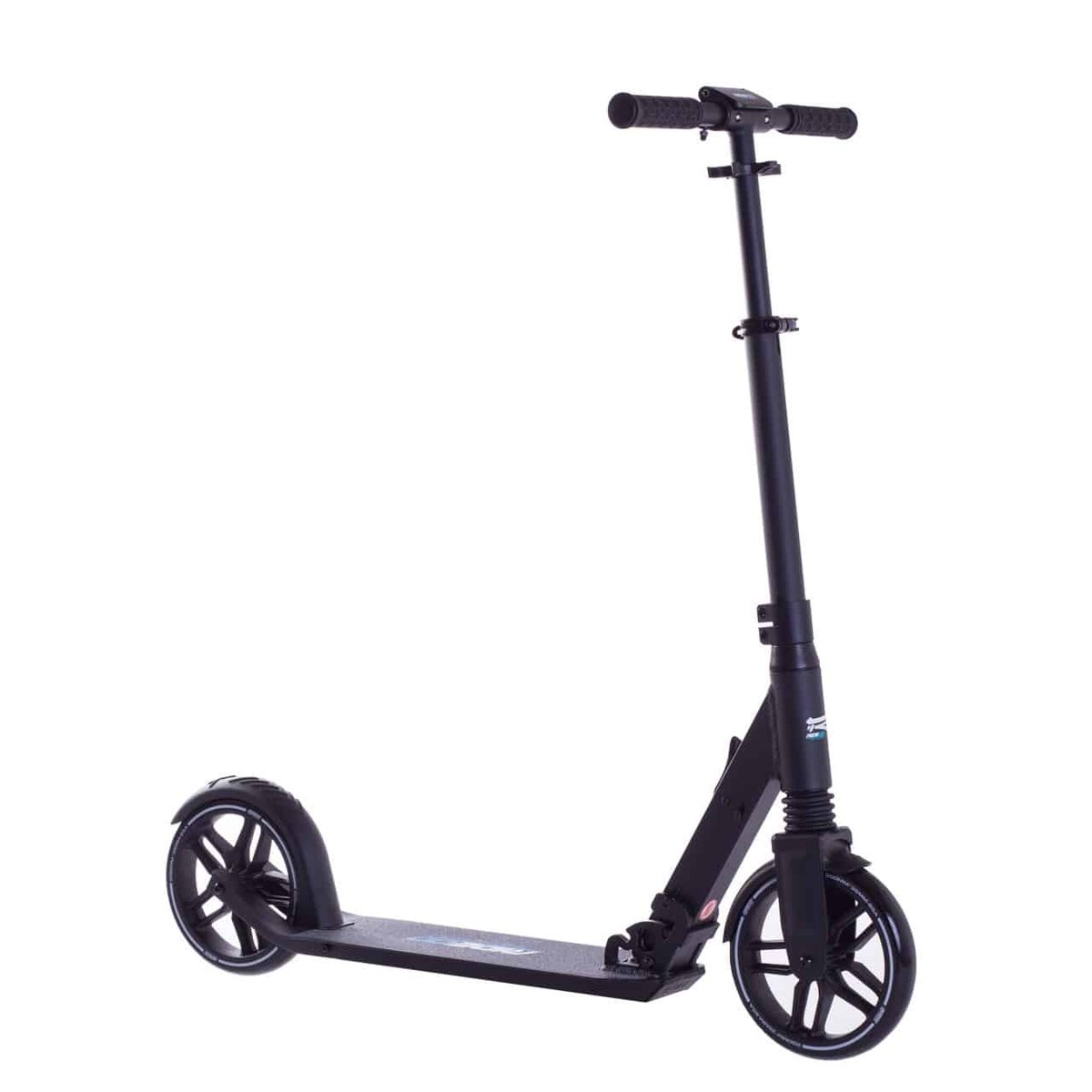 Hulajnoga miejska dla dorosłych Rideoo 200 City Scooter Black 200 mm