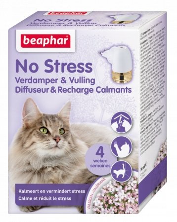 Beaphar No Stress Dyfuzor + Wkład Aromatyzer Behawioralny Dla Kotów 30 ml