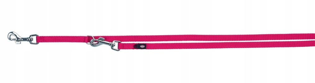 Trixie Smycz regulowana Premium Xs 2m 10mm fuksja
