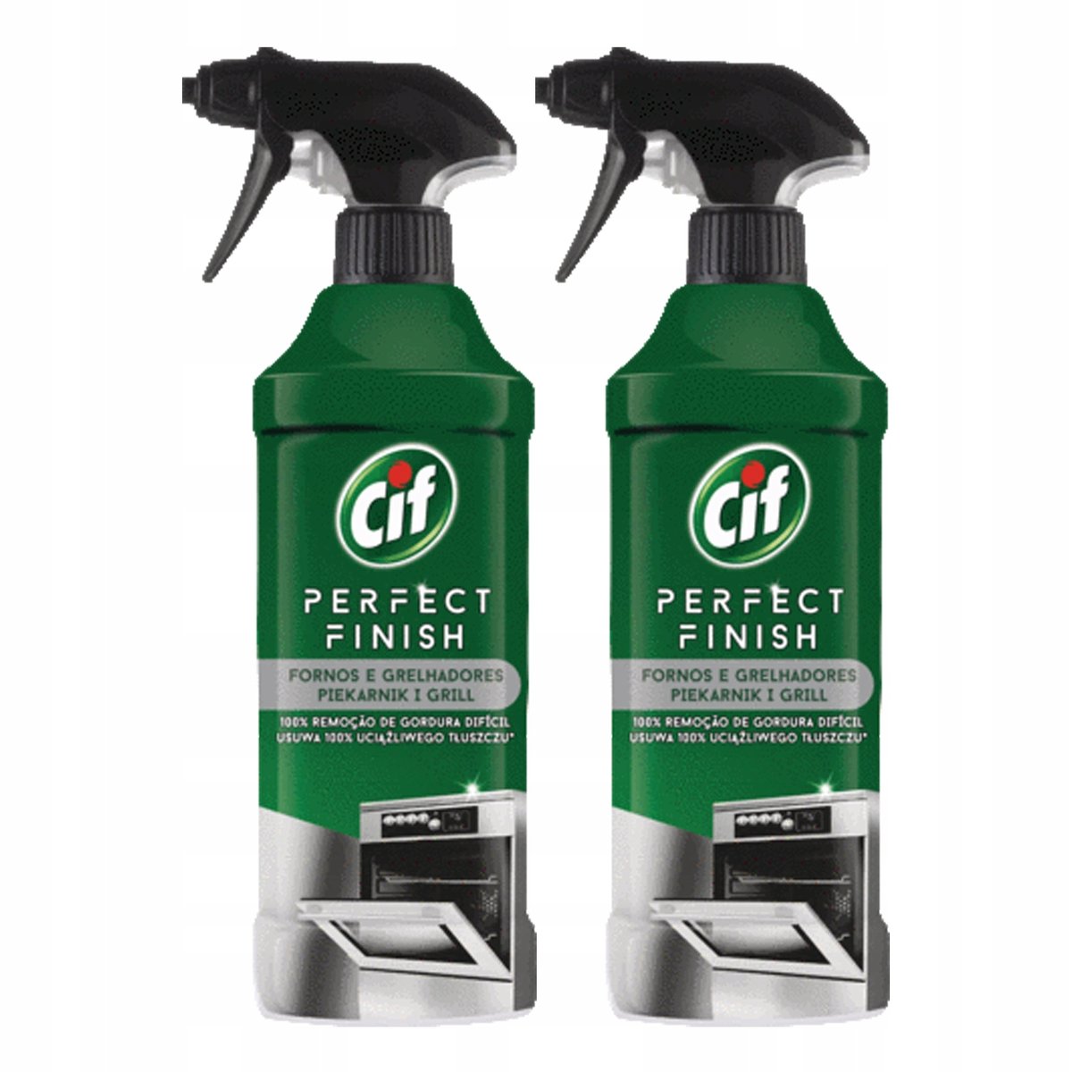CIF Perfect Finish Spray kamień i stal 2x435ml