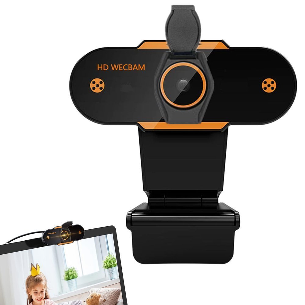 Strado Kamera internetowa WebCam 8810 z mikrofonem (Czarna) DNWEBCAM8810