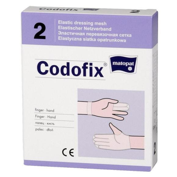Codofix elastyczna siatka do podtrzymywania opatrunku 1m (dłoń, palec)