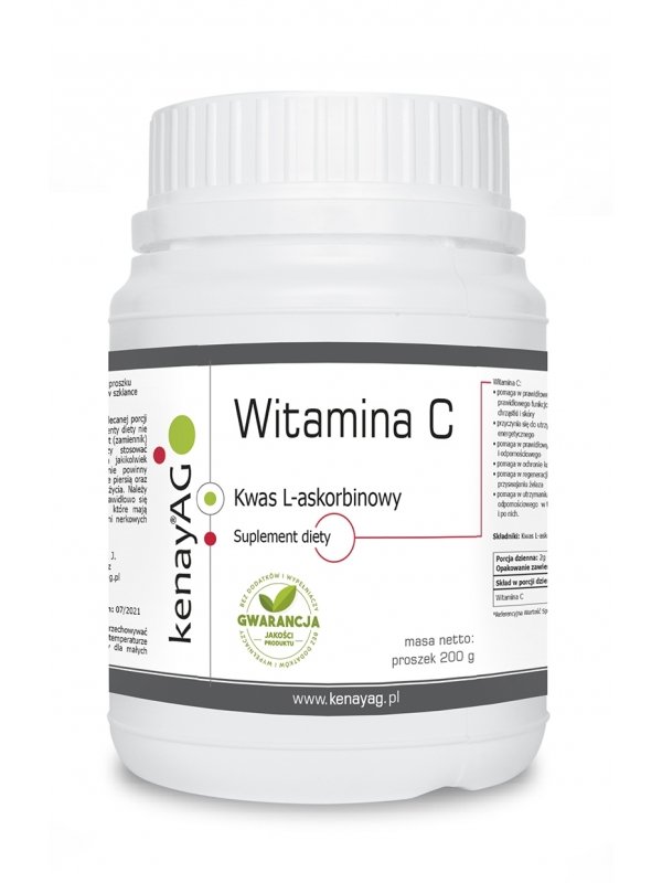 KenayAG Witamina C, suplement diety, 200g Duży wybór produktów |  od 199.99zł | Szybka wysyłka do 2 dni roboczych! |