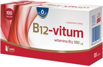 OLEOFARM SP. Z O.O. OLEOFARM B12-Vitum witamina B12 100 g, 100kapsułek