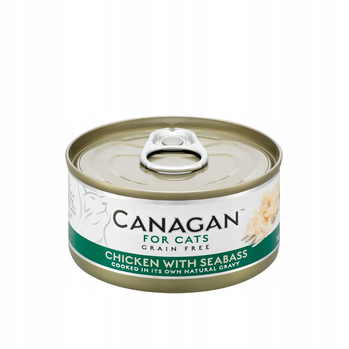 Canagan Chicken & Seabass 75G  Kot (Kurczak I Okoń Morski)