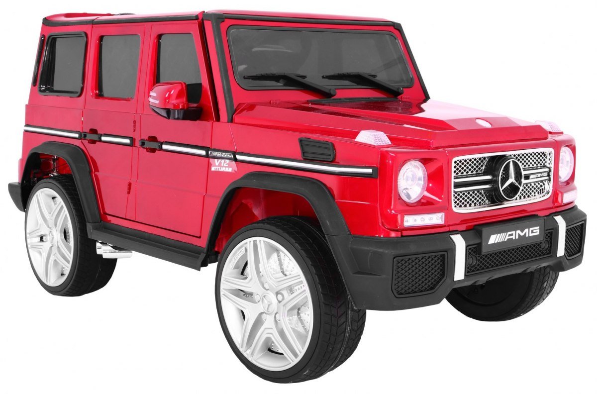 Pojazd Mercedes G65 2.4G Lakierowany Czerwony PA.G65.EXL.CR