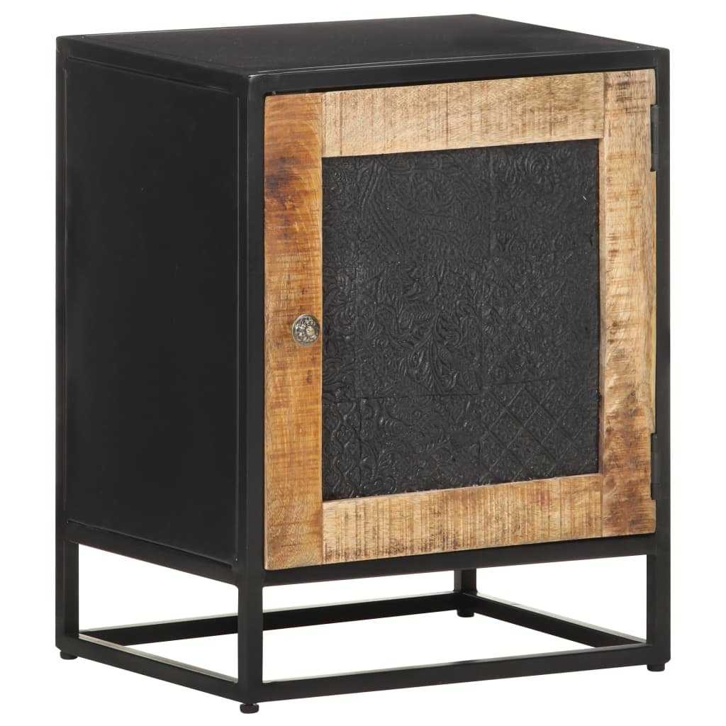 vidaXL Szafka nocna, 40x30x50 cm, surowe drewno mango 323146