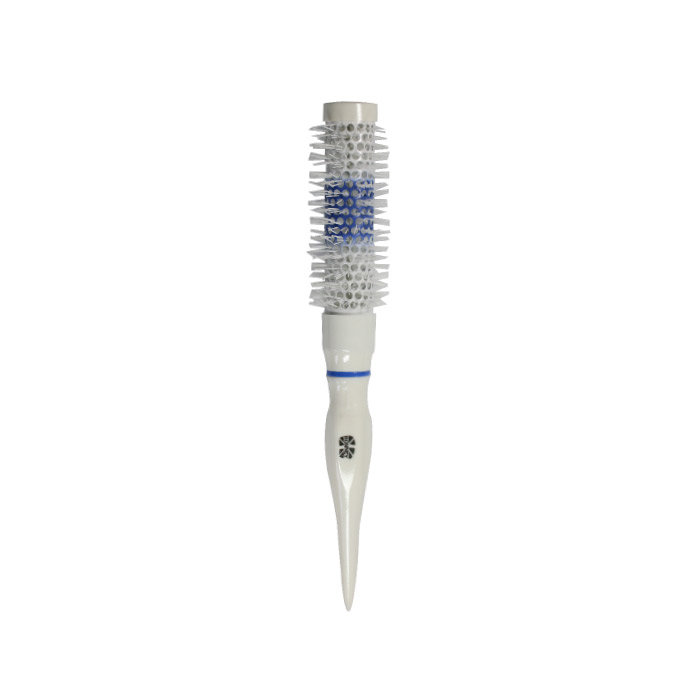 ronney RONNEY  Professional Thermal Vented Brush - 140 - Szczotka termiczna biało - niebieska 25 mm (RA 00140)