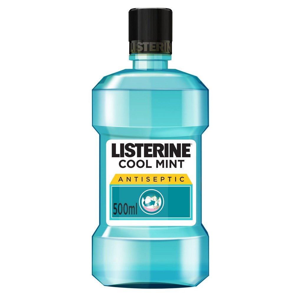 Listerine Mouthwash Cool Mint Płyn do płukania ust 500ml 91808