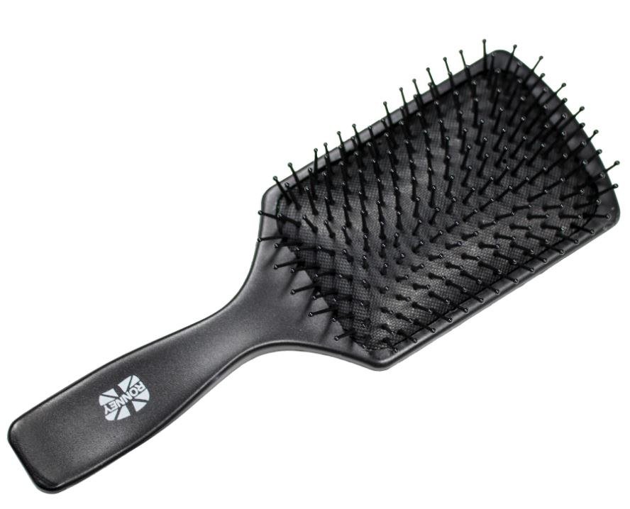 ronney RONNEY  Professional Flat Brush 147 - Szczotka płaska czarna (RA 00147)