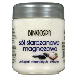 BingoSpa Sól siarczanowo-magnezowa do kąpieli mineralnych i okładów - BingoSpa Salt And Magnesium Sulphate Sól siarczanowo-magnezowa do kąpieli mineralnych i okładów - BingoSpa Salt And Magnesium Sulphate