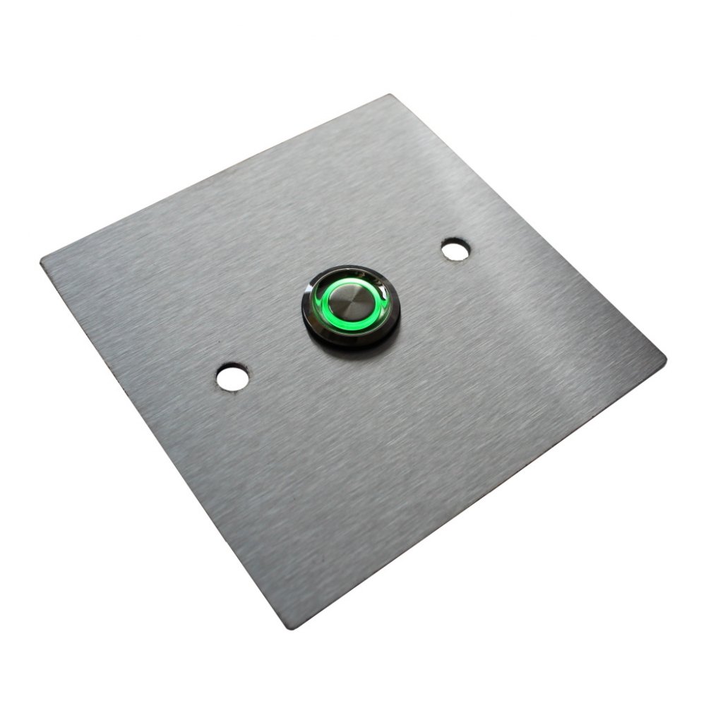 MT3CH Przycisk dzwonka do drzwi/domofonu INOX LED 9/12/24/230V MR/P/04