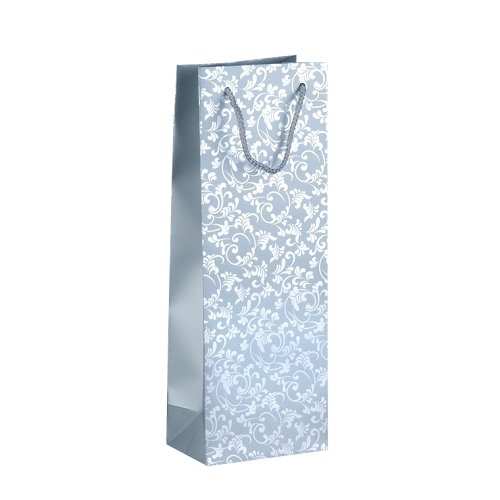 Torebka na wino srebrna K-427