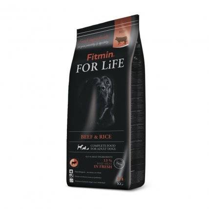 Fitmin For Life Beef & Rice 14 kg