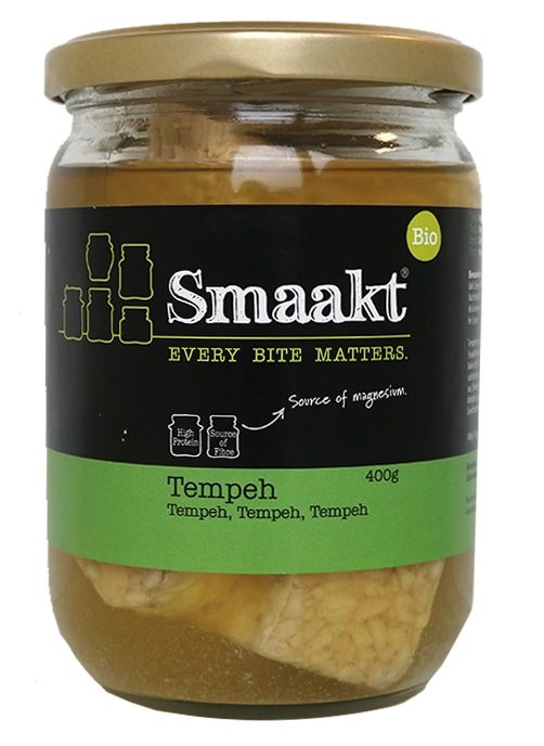SMAAKT (produkty spożywcze) TEMPEH W ZALEWIE BIO 400 g - SMAAKT BP-8719153025779