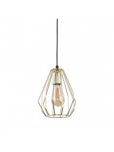 TK Lighting Lampa wisząca Brylant Gold 2787 nowoczesna oprawa w kolorze złotym