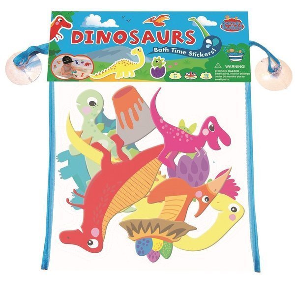 Barney & Buddy Naklejki do kąpieli dinozaury