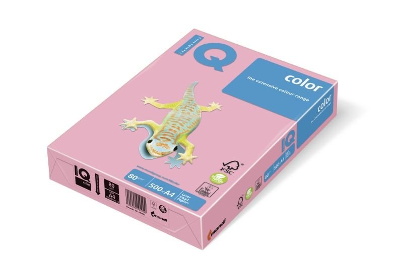 IQ Color Papier ksero IQ Color A4 160 g różowy PI25 EURP0029