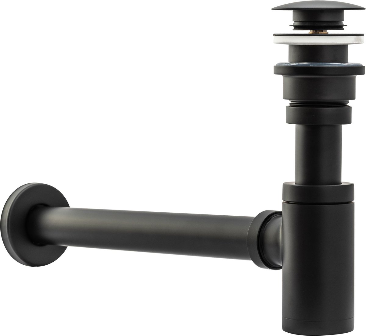 Rea A0524 Syfon old black z korkiem klik-klak do umywalek bez przelewuOkr$61g$62y