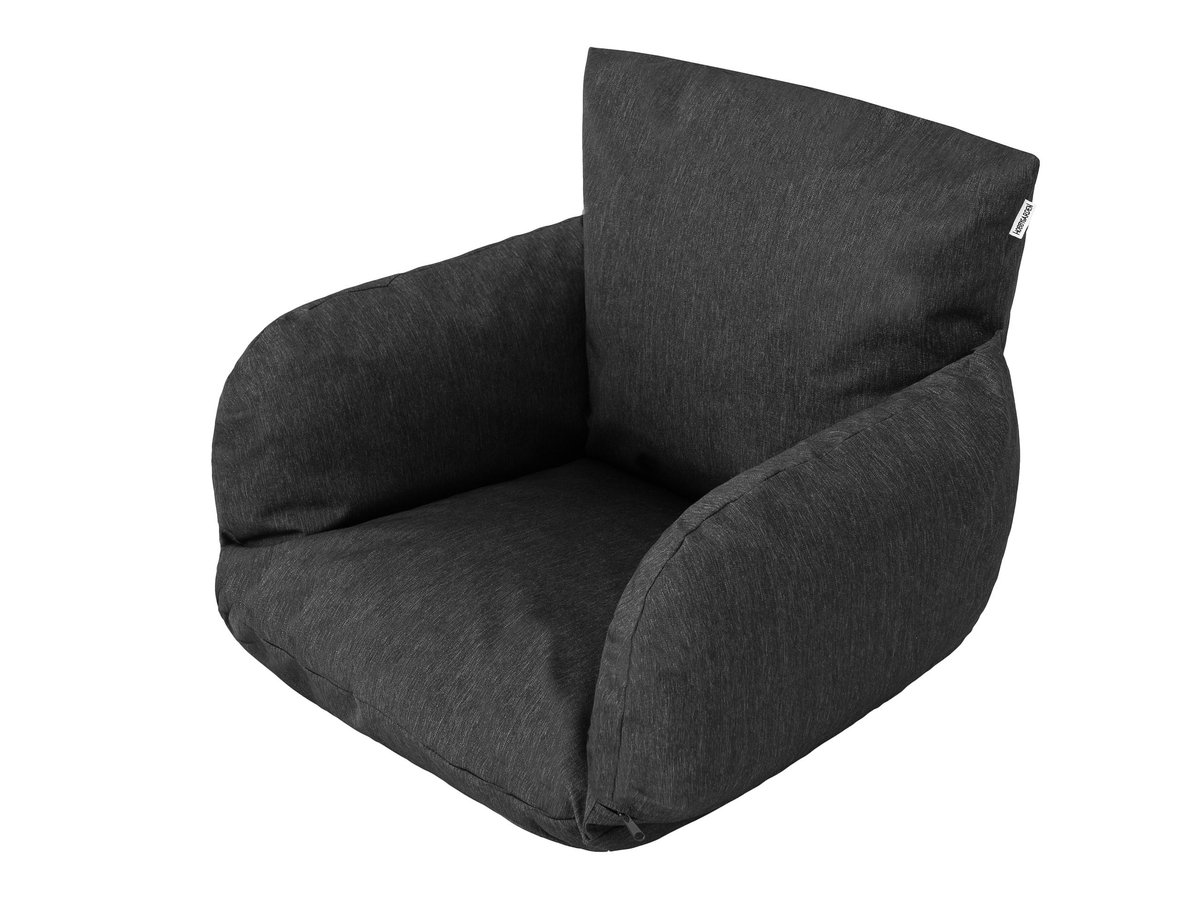 Poduszka na fotel wiszący, Barry, Czarny Ekolen